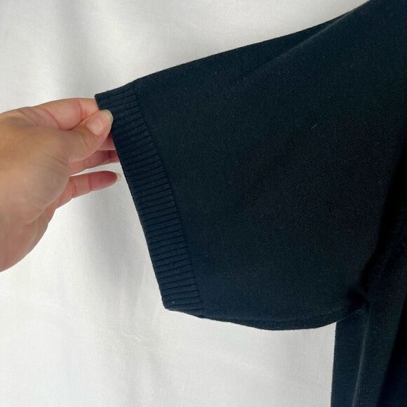 Dress Barn Women’s Black Short Sleeve Sweater 1X - Picture 4 of 11